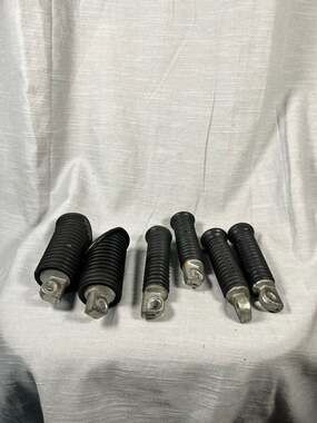 Harley-Davidson OEM Rubber Foot Pegs 49117-77 Lot of 6